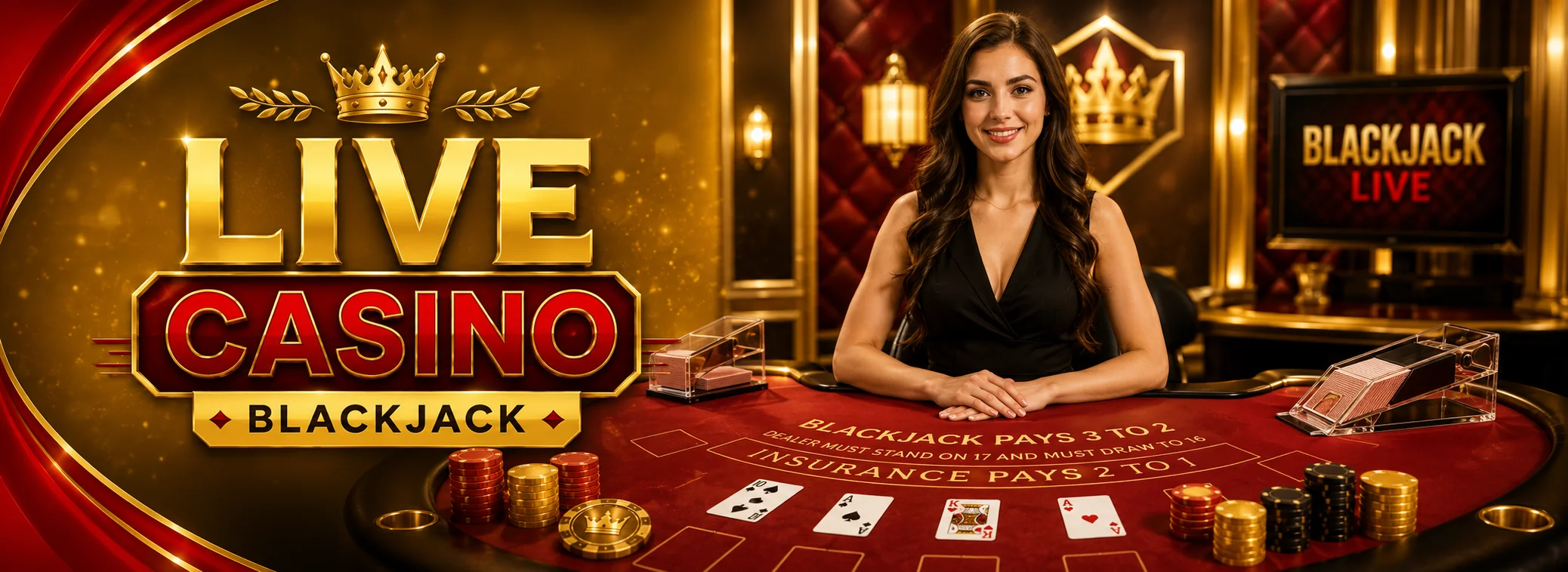 Live casino at Tyson Fury Casino - Evolution roulette, blackjack, baccarat and game shows